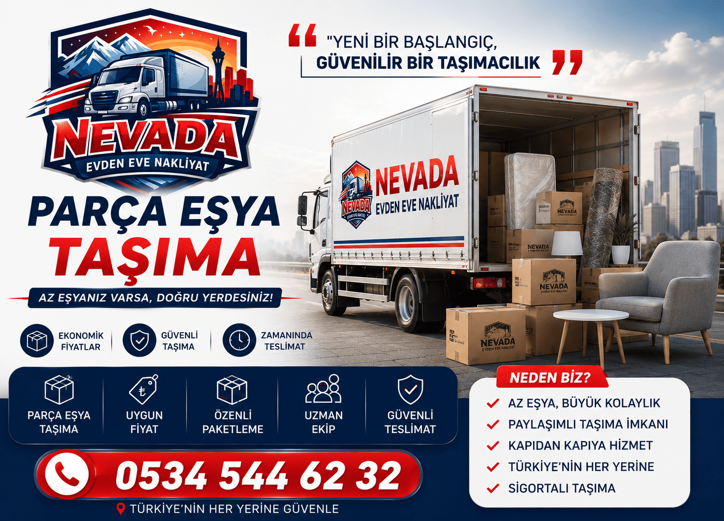 PARÇA EŞYA TAŞIMA
