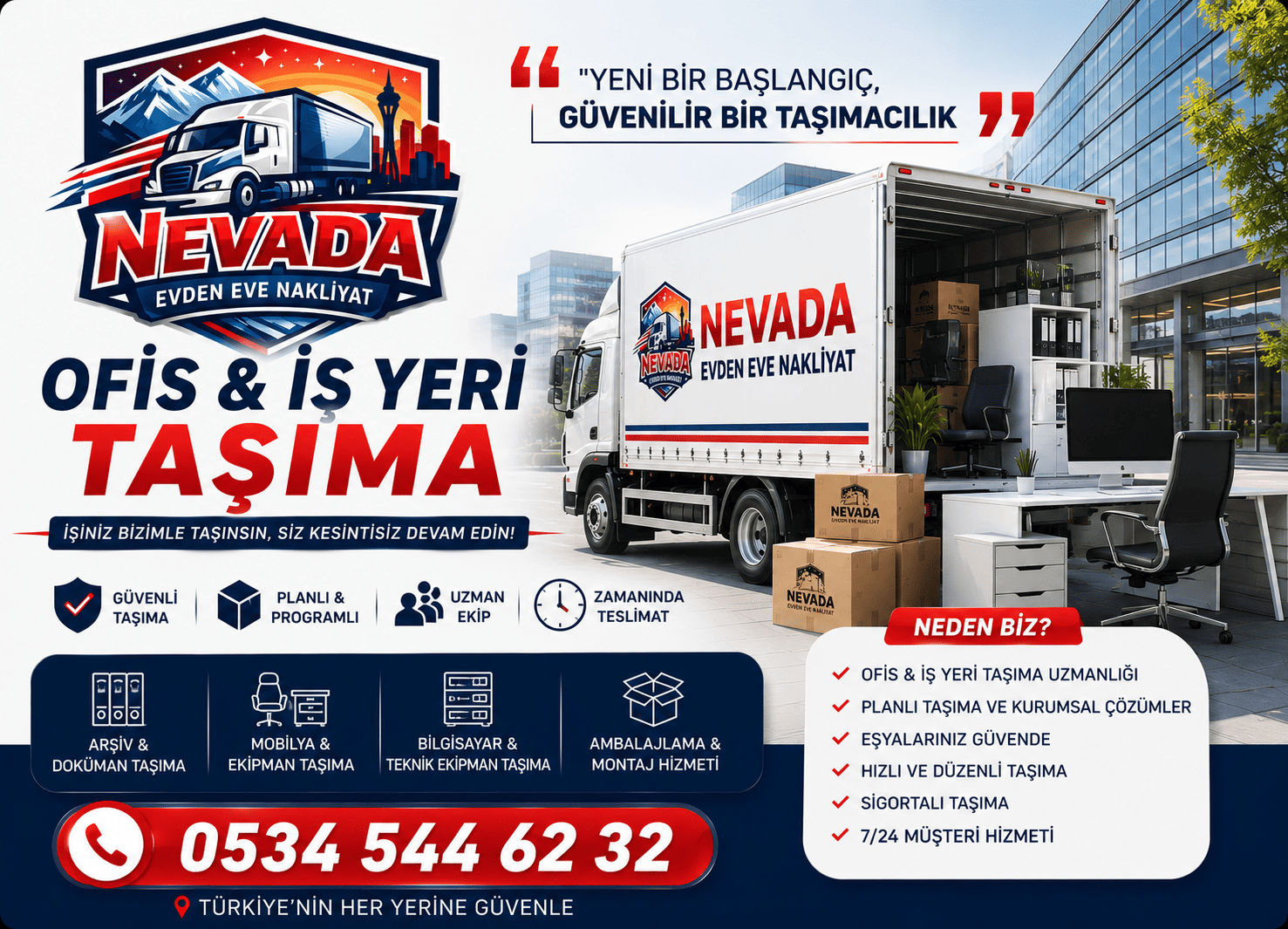 OFİS İŞ YERİ TAŞIMA